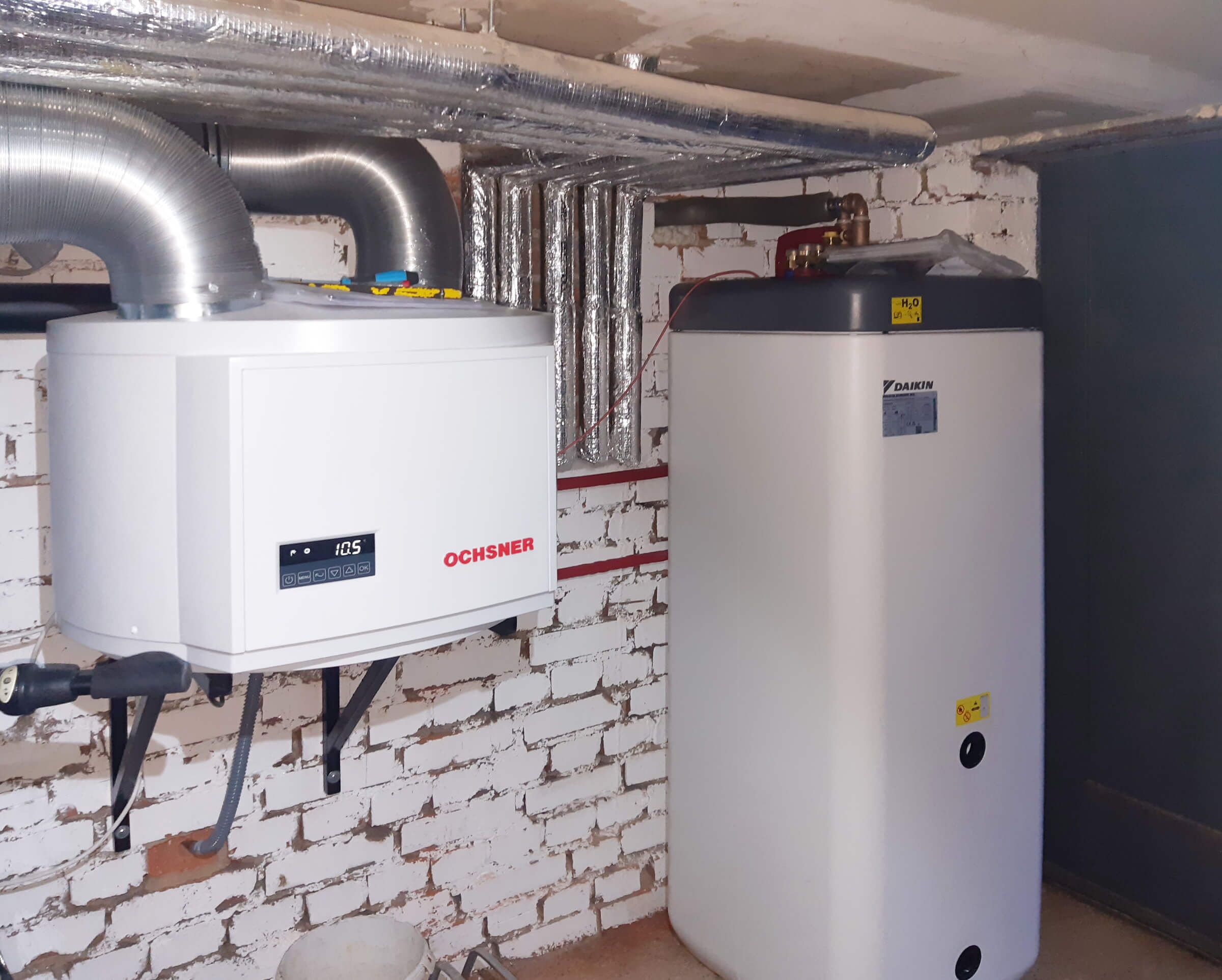 Klein, aber fein: Effiziente Heizungsanlage mit DAIKIN-Wärmepumpe in Leipzig/Markkleeberg, geplant und installiert von FESA – Die Komfortinstallateure®.